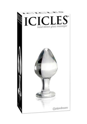 Pipedream ICICLES NO 25 - HAND BLOWN Szklany korek analny