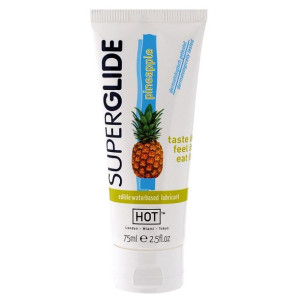 HOT Superglide PINEAPPLE- 75ml  edible lubricant waterbased ananasowy lubry