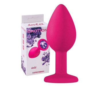 Lola Toys Anal Plug Emotions Cutie S Korek analny z diamencikiem, Silikonow