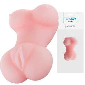 Toyjoy -JUICY RIDER Masturbator realistyczny - pochwa, Cielisty