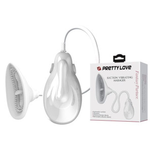 Pretty Love - SUCTION VIBRATING MASSAGER - Pompka do waginy z wibracjami