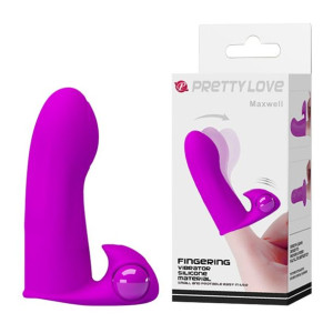 Pretty Love - MAXWELL PURPLE - Stymulator łechtaczki z wibracjami - na pale