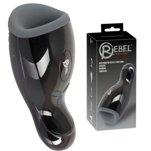 Rebel Masturbator dla wymagających, USB Czarny