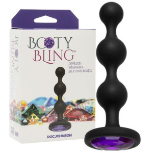Doc Johnson Booty Bling Kulkowy korek analny z diamencikiem