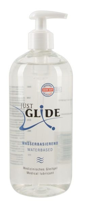 Just Glide Water 500ml lubrykant bezbarwny