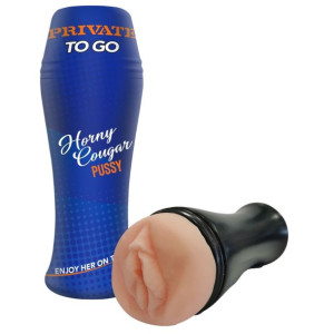 Boss Series Hot Bombshell To Go - Masturbator realistyczny w pojemniku
