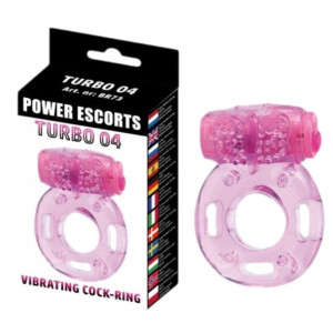 Turbo 04 pink vibrating cockring