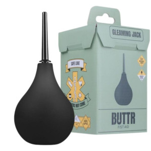 Easy Toys Buttr GleamingJack Gruszka do lewatywy, Czarna