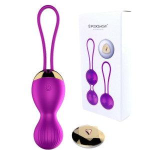 Boss Series Kegel Balls USB - Wibrujące kulki gejszy na pilota - wodoodporn