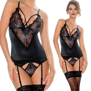 GIORGIA CORSET black