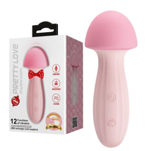 Pretty Love MUSHROOM - Designerski masażer Wand "grzybek", USB