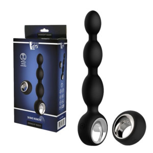 Dream Toys MIDNIGHT MAGIC DIONE REMOTES - Sonda analna  na pilota, Czarna