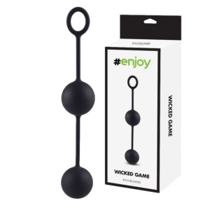 ToyJoy Wicked Game Black - Kulki waginalne, Czarne