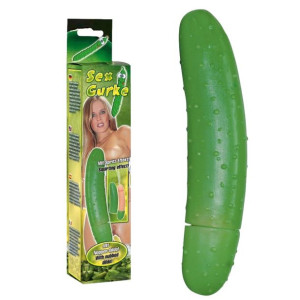 Sex Gurke Dildo realistyczne - penis i ogórek - 2w1
