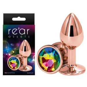 NS Novelties Rear Assets Rose Gold S Korek analny z diamencikiem