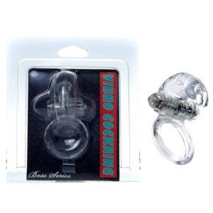 Pierścień-Rabbit Vibro CockRing Clear