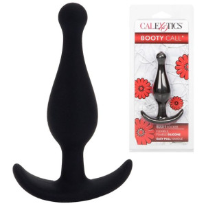 BOOTY CALL BOOTY ROCKER Dyskretny korek analny, Czarny Silikonowy