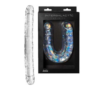 Lola Intergalactic Infinity Transparentne dildo dwustronne