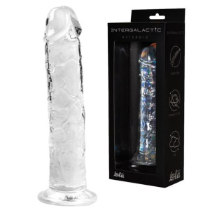 Lola Intergalactic Asteroid Transparentne dildo realistyczne z przyssawką