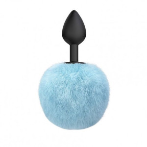 Lola Toys Anal Plug Emotions Fluffy Korek analny z pomponem, Silikonowy