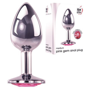 A&e Pink Gem Anal Plug Medium