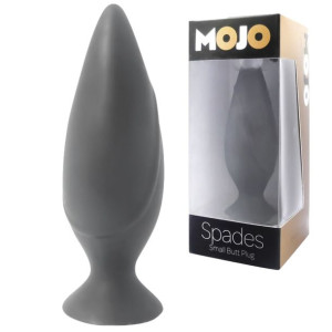 MOJO SPADES S - Ergonomiczny korek analny z przyssawką, Czarny