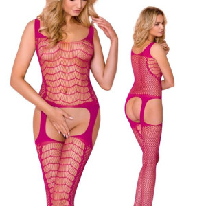Bodystocking CA007 fuchsia