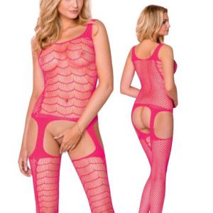 Bodystocking CA007 pink