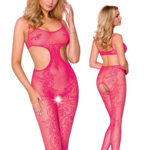 Bodystocking CA002 pink