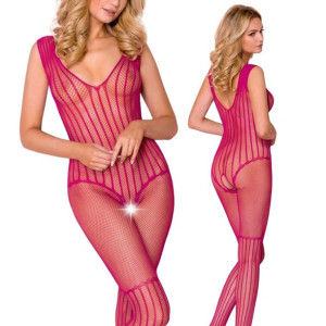 Bodystocking CA006 fuchsia