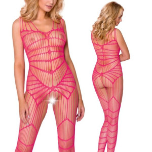 Bodystocking CA004 pink