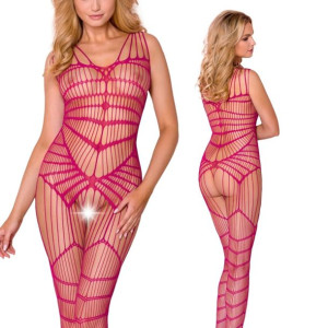Bodystocking CA004 fuchsia
