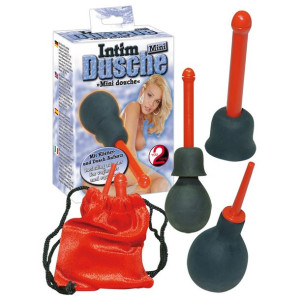 You2Toys MIni Intimate Douche Gruszka do lewatywy, Czarna gotowe