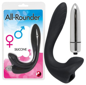 You2Toys All-Rounder Masażer prostaty z wibracjami, Czarny