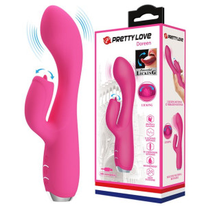 pretty love - gloria pink 12 function vibrations