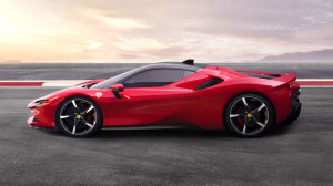 Fototapeta auta sportowe Ferrari II - 4 x 2,5 m - lateksowa