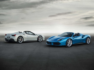 Fototapeta auta sportowe Ferrari - 2 x 1,5 m - winylowa