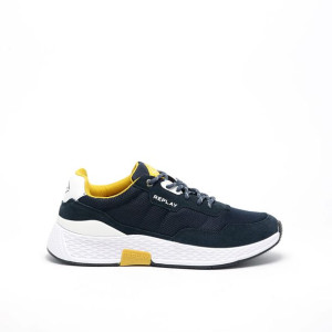 Męskie sneakersy granatowe Replay HH1R3009 - 44