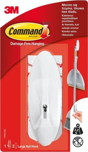 Command 3m Haczyk Duży Z Metalowym Uchwytem 17069