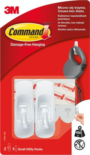 Command 3m Haczyki Małe 2 Szt 0,45 Kg 17002