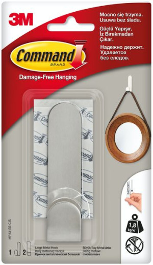 Command 3m Haczyk Metalowy 1 Szt 1,8 Kg Mr13