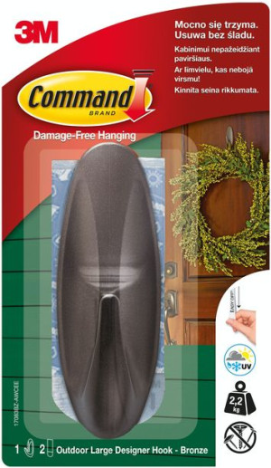 Command 3m Outdoor Haczyk Duży 1szt 2,2 Kg 17083