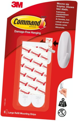 Command 3m Paski Mocujące Duże 6szt 17023