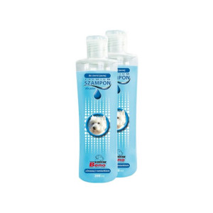 SUPER BENO PREMIUM mokry szampon do SIERŚCI JASNEJ 2x 200ml