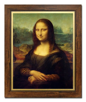 Obraz na płótnie 54x64cm Leonardo da Vinci Mona Lisa