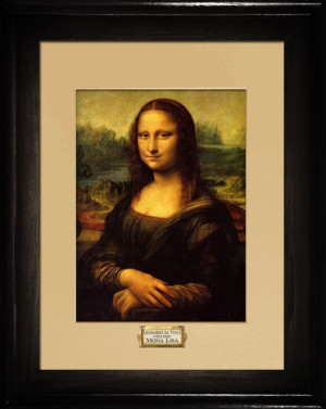 Obraz na płótnie 37x47cm Leonardo da Vinci Mona Lisa