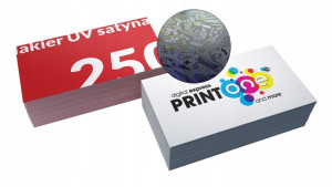 WIZYTÓWKI 250 soft-touch Lakier Wybiórczy PROJEKT