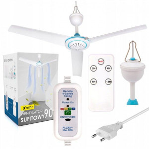 Wiatrak Wentylator Sufitowy 90 Cm 275obr/min Pilot