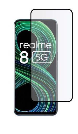 Szkło Hartowane Pełne z Ramką do Realme 8 5G