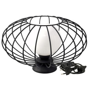 Lampka stołowa KRONOS BLACK 1xE14 | MLP4430 Milagro